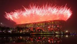 Beijing Stadium Fireworks